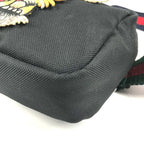 Gucci Belt Bag Tiger Head Nylon Black — view 6