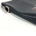 Dior Clutch Logo Leather Black — view 7