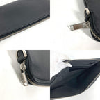 Dior Clutch Logo Leather Black — view 8