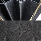 Louis Vuitton Zippy Wallet Zip Around Monogram Empreinte Black — view 8