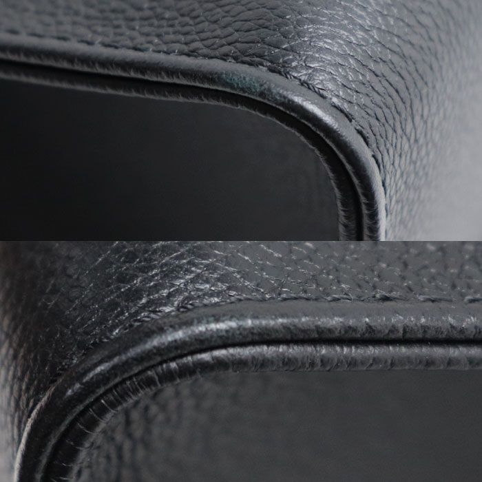 Louis Vuitton On The Go MM Tote Monogram Empreinte Bicolor Black Beige — view 7