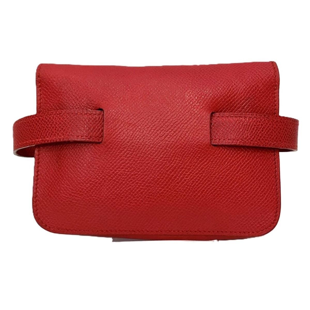Hermes Pochette Green Waist Bag Courchevel — view 2
