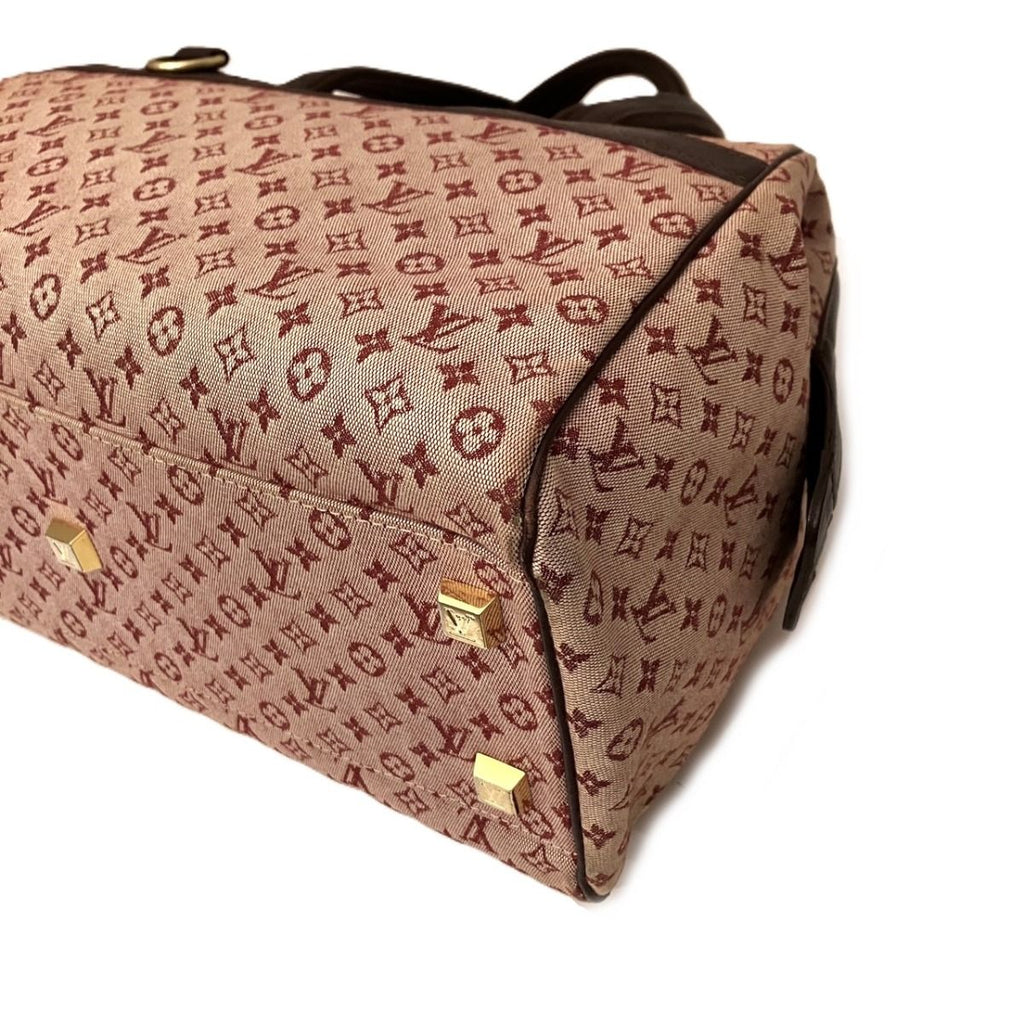 Louis Vuitton Josephine GM Monogram Mini Handbag Canvas Leather — view 7