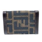 Fendi Key Case Canvas Leather Key Holder — view 2