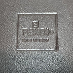 Fendi Key Case Canvas Leather Key Holder — view 4