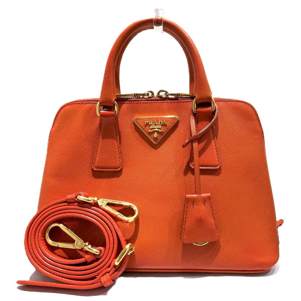 Prada Promenade Handbag Leather
