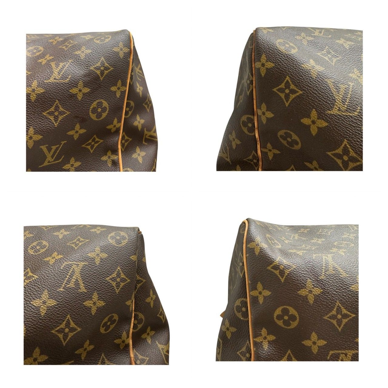 Louis Vuitton Monogram Keepall Brown Boston — view 6