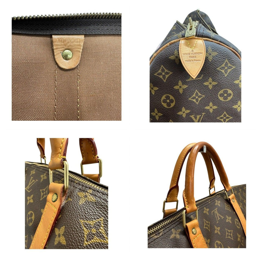 Louis Vuitton Monogram Keepall Brown Boston — view 7