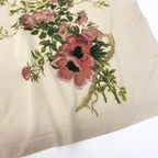 Dior Galiano Era Neck Flower Embroidery Beige Baby Pink Cotton Short Sleeve — view 5