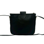 Loewe Vintage Anagram Logo Leather Shoulder Bag Mini Tote Crossbody Black — view 3