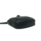 Loewe Vintage Anagram Logo Leather Shoulder Bag Mini Tote Crossbody Black — view 6
