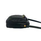 Loewe Vintage Anagram Logo Leather Shoulder Bag Mini Tote Crossbody Black — view 5