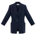 Dior Dark Navy Wool Blazer Jacket