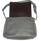 Louis Vuitton Roman MM Shoulder Bag Taiga Inner Campus Gray — view 3