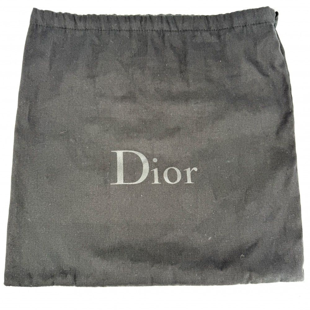 Dior Belt Bag Oblique Crossbody Canvas Navy Beige Silver — view 7