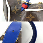 Louis Vuitton Handbag Monogram Nba Crocodile Drop Kit Collaboration Brown Gold — view 8