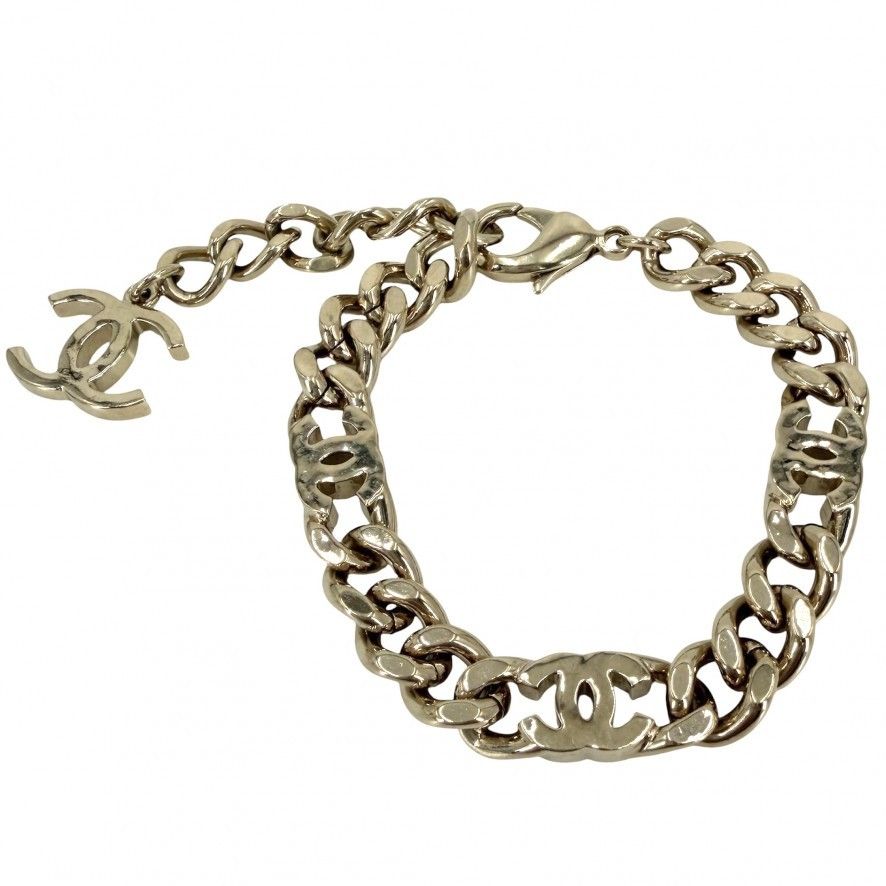 Chanel Bracelet Chain CC Logo Star — view 2