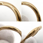 Chanel Ring Camellia Collection Half Eternity 54 18k PG Gold Diamond — view 7