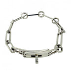 Hermes Bracelet Chain Kelly Simple Tour 19 925 Sterling Silver