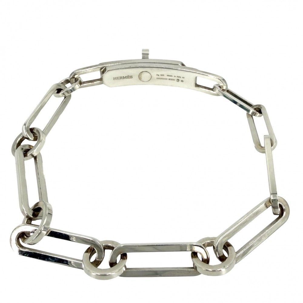 Hermes Bracelet Chain Kelly Simple Tour 19 925 Sterling Silver — view 2