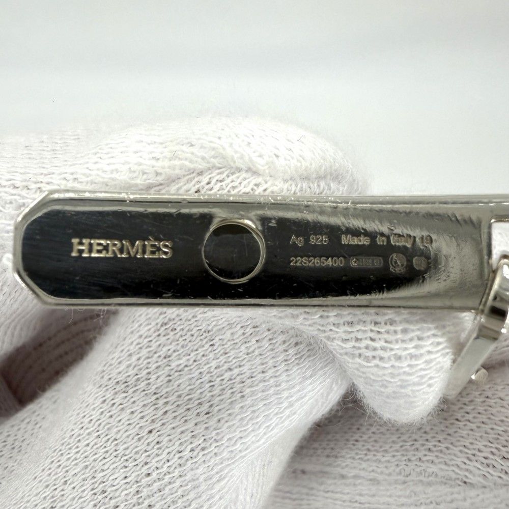 Hermes Bracelet Chain Kelly Simple Tour 19 925 Sterling Silver — view 4