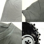 Chanel Short Sleeve T-Shirt CC Logo Top with Corsage 38 Black Cotton Summer — view 5