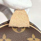 Louis Vuitton Monogram Speedy 25 Mini Boston Bag Brown Gold — view 7