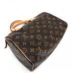 Louis Vuitton Monogram Speedy 25 Mini Boston Bag Brown Gold — view 3