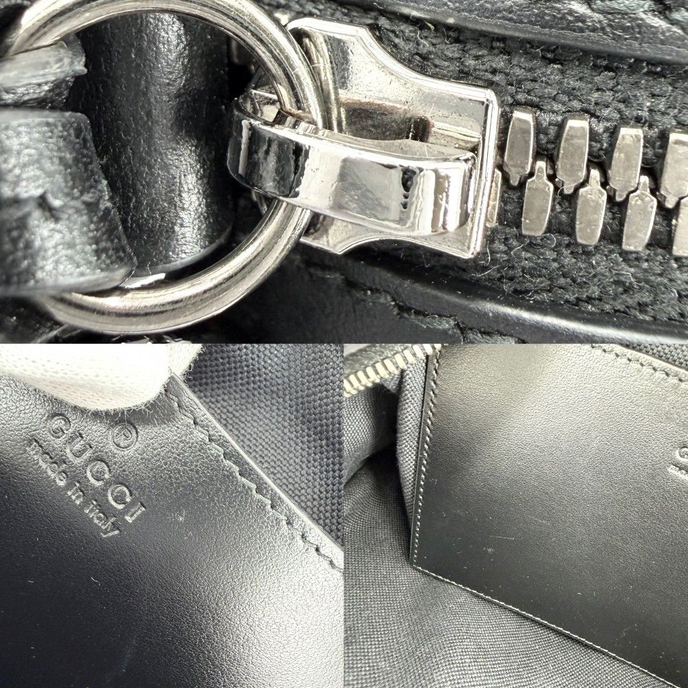 Gucci Shoulder Bag GG Marmont Small Quilted Crossbody Leather Black — view 8