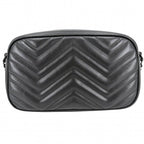 Gucci Shoulder Bag GG Marmont Small Quilted Crossbody Leather Black — view 2