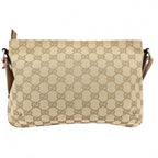 Gucci Shoulder Bag GG Canvas Beige Gold — view 2