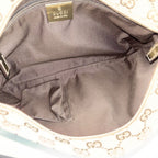 Gucci Shoulder Bag GG Canvas Beige Gold — view 4