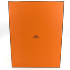 Hermes Handbag Picotin Lock PM Taurillon Clemence Orange Silver — view 8