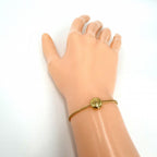 Loewe Bracelet Anagram Pebble Star 925 Sterling Silver Gold — view 2