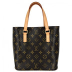 Louis Vuitton Handbag Vavin PM Monogram Canvas Brown Gold