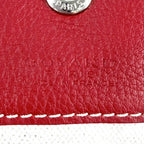 Goyard Tote Saint Louis PM Handbag Shoulder Leather Red Silver — view 5