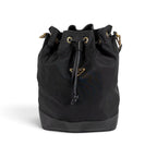 Prada Triangle Logo Hobo Black Nero Tessuto — view 4