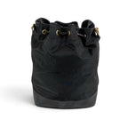 Prada Triangle Logo Hobo Black Nero Tessuto — view 5
