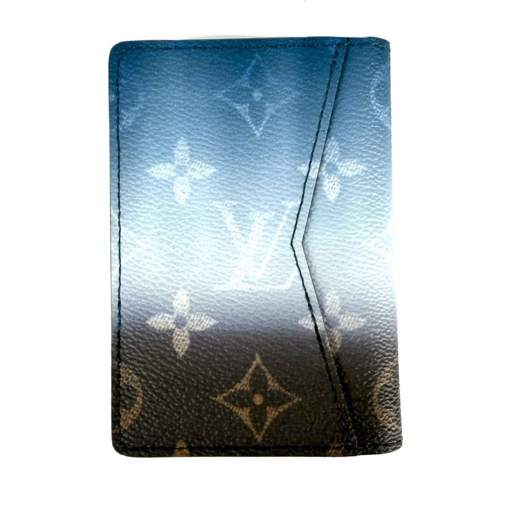 Louis Vuitton Card Case Monogram Pigment Pocket Organizer Business Holder — view 2