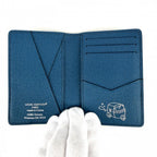Louis Vuitton Card Case Monogram Pigment Pocket Organizer Business Holder — view 4