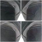 Prada Triangle Logo Hobo Black Nero Tessuto — view 8