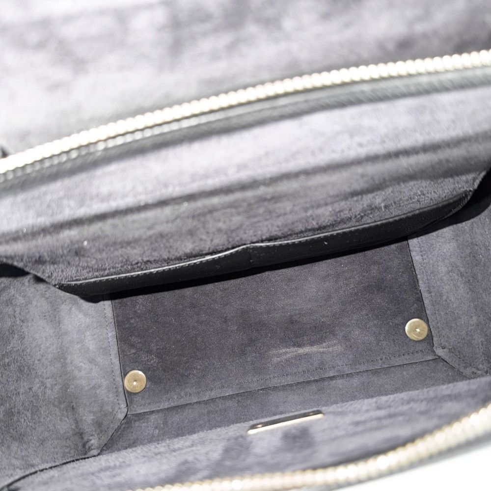 Celine 2-Way Belt Bag Leather Black Gold — view 4
