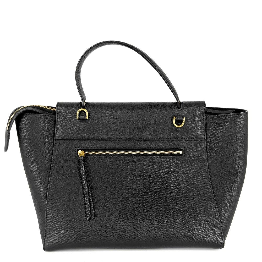 Celine 2-Way Belt Bag Leather Black Gold — view 2