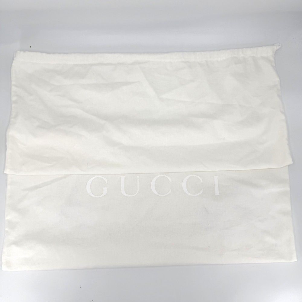 Gucci Tote Sherry Line Handbag Nylon Black Silver — view 8