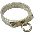 Hermes Ring Collier de Chien 57 925 Sterling Silver