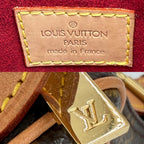 Louis Vuitton Shoulder Bag Pochette Croissant Bag Monogram Canvas Brown Gold — view 5
