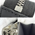 Louis Vuitton Clutch Damier Graphite Pochette Voyage MM Second Black Silver — view 6