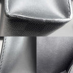 Louis Vuitton Clutch Damier Graphite Pochette Voyage MM Second Black Silver — view 7