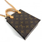 Louis Vuitton 2-Way Petite Sac Plat Shoulder Bag Crossbody Brown Monogram — view 3