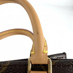 Louis Vuitton 2-Way Petite Sac Plat Shoulder Bag Crossbody Brown Monogram — view 7